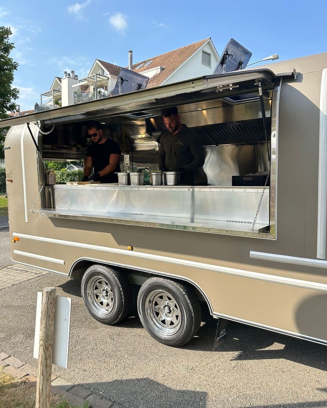 Foodtruck am Sommerfest der ICK Group